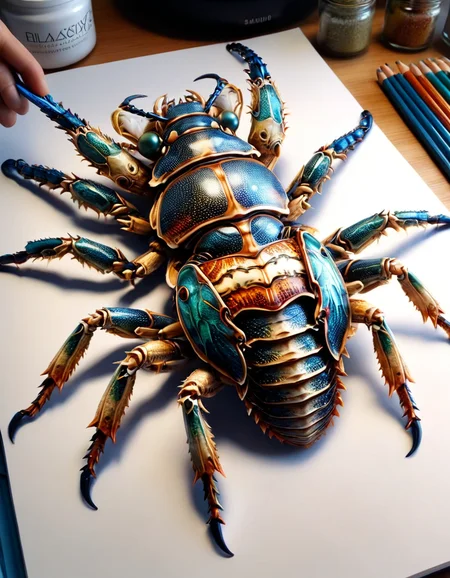 art by Kenneth Rocafort, Joseph Clement Coll, close up of a ral-anmlsktn, Satisfying, Orton effect, Samsung Galaxy, F/5, extremely beautiful, award winning, drawing, <lora:ral-anmlsktn-sdxl-v3-000006:1>, luxury, highly detailed, great composition, located artistic, quality