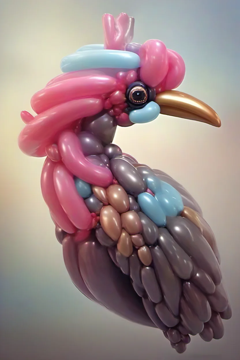 <lora:PE_BalloonStyle:0.8> PEBalloonStyle,
Portrait of Epic Fantasy Bird,