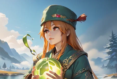 enderman hat, enderman-chan, year2024, The apricot of the corona is a representation of the Viking's obsession with the Le Centre Pompidou, The lime of the pine tree is a representation of the Viking's obsession with the universe, The face of the spitz is now etched in the National Geographic photo art of Japan, 1girl, solo, colourful, score_9, score_8_up, score_7_up, masterpiece, best quality, very aesthetic