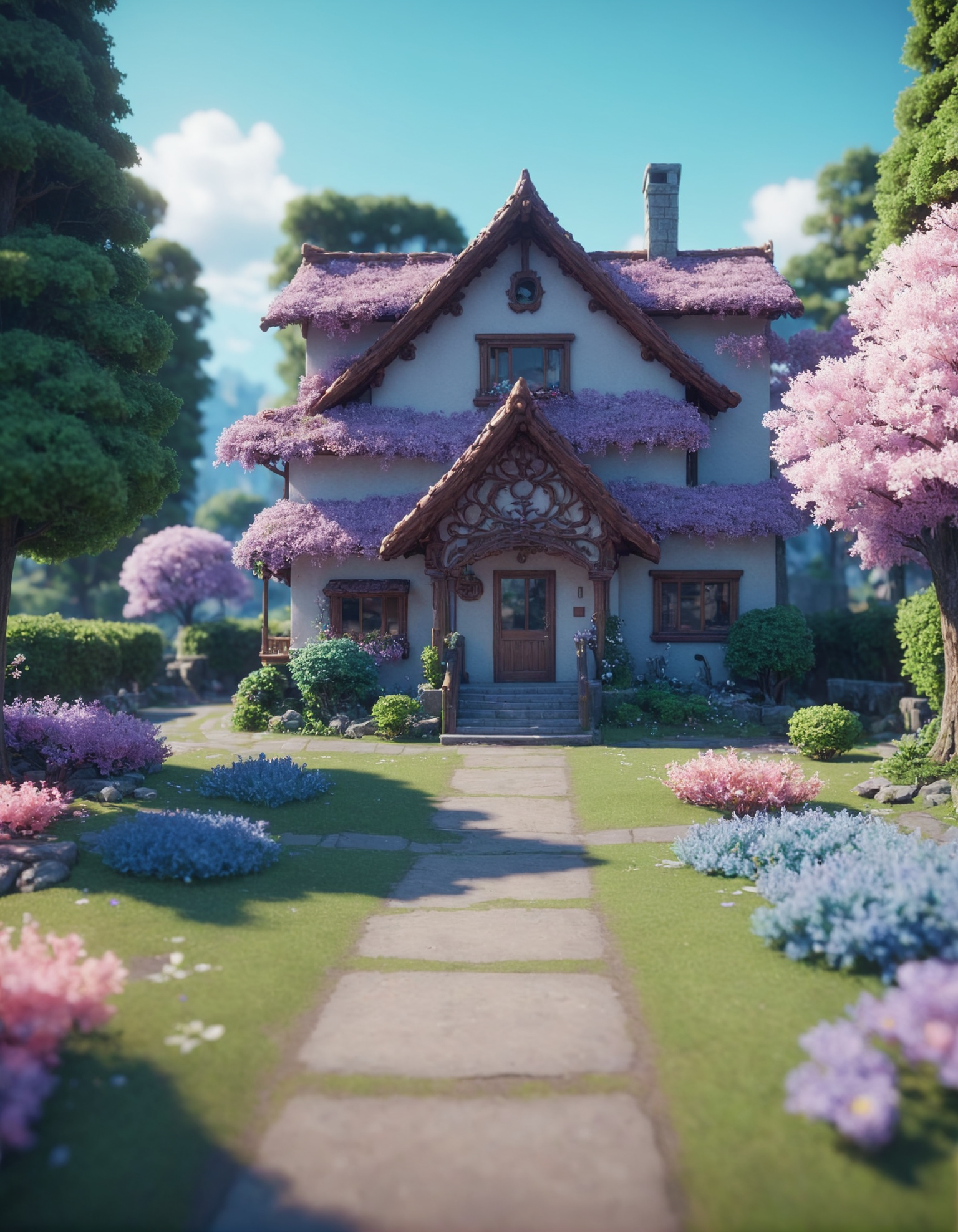 Detailed Neimo, tilt shift, Visual novel, Dual Kawaii, arthouse, shiny intricate 3D graphics octane render highly detailed 8k HDR UHD high quality professional unreal engine PS5  cinematic vray