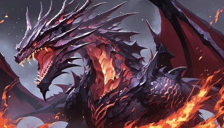 <lora:[XL]Demon_Legion:1>Hellfire dragon