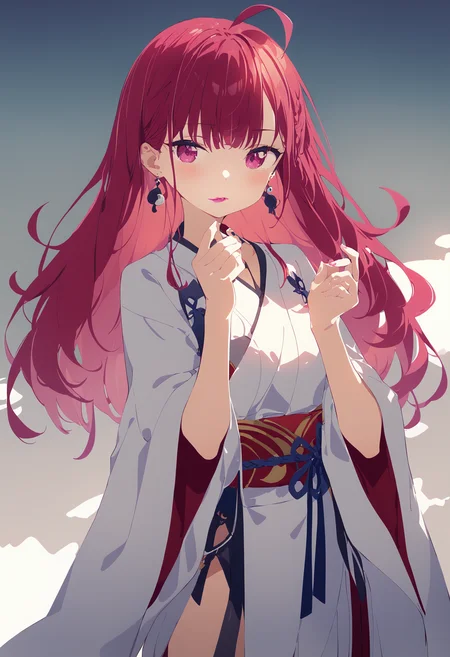 1girl,[kedama milk, fuzichoco, mamyouda, sy4, ogipote | mamyouda, aiko \(kanl\), torino aqua  | maccha \(mochancc\), torino aqua, ask \(askzy\)],
solo,earrings,skin fade men's hair,Taoist robe,dynamic_angle,<lora:smeared lipstick_XL_bx-v1.02:1>,smeared lipstick,
masterpiece,great quality,best quality,newest,recent,absurdres,