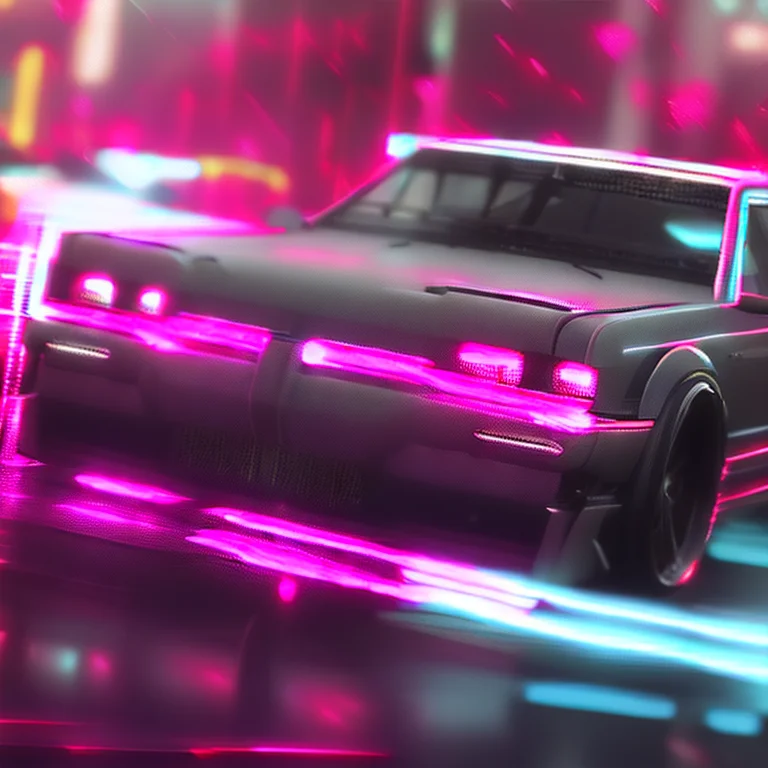 FFbF_effect, car cyber netics, neuromancer, baroque, trending on artstation, 4k, 8k