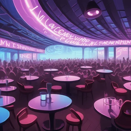 score_9, score_8_up, score_7_up, score_6_up, score_5_up, score_4_up, zPDXL2,source_anime,rating_questionable, scenery, <lora:Nightclub_Rave:0.8> n1ghtrav3, crowd, nightclub, crowded,