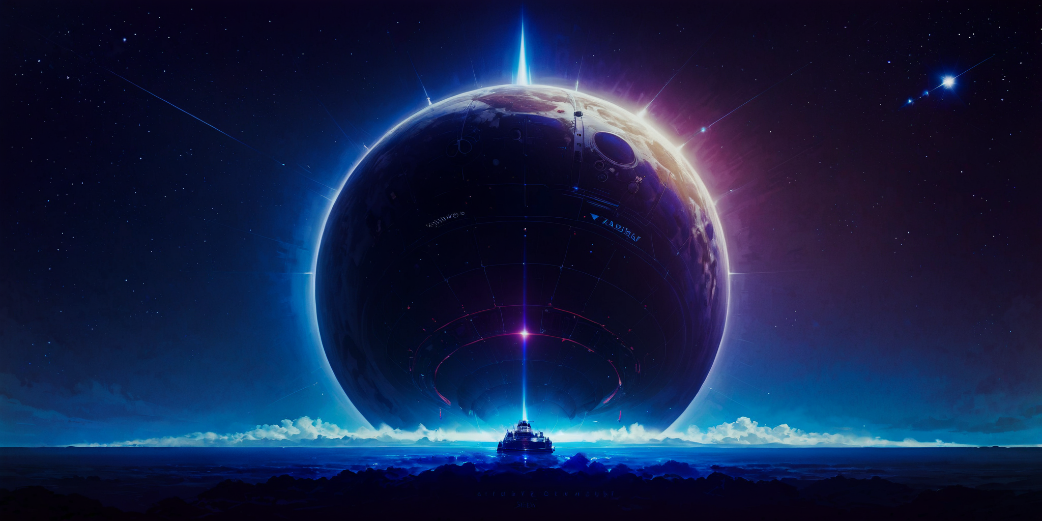 (score_9, score_8_up, score_7_up, masterpiece, , best quality, high quality, highres, cinematic shot, thick lineart, sharp edges, cel shading, linear hatching raypunk),
BREAK
captial ship, spacecraft, space, cosmos, dark void, stars, dyson sphere
<lora:add-detail-xl:0.8> <lora:Perfect Hands:0.8>  <lora:RayPunK:0.75>  <lora:Concept Art Twilight Style SDXL_LoRA_Pony Diffusion V6 XL:0.8> <lora:sinfully_stylish_SDKL:0.8>  <lora:zavy-cntrst-sdxl:0.6>