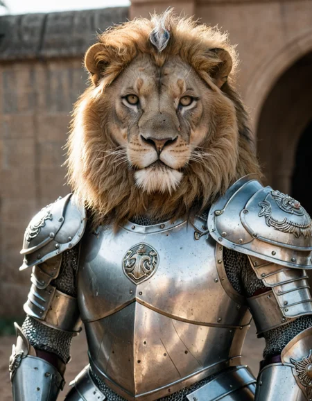 score_9, score_8_up, score_7_up, score_6_up, a lion in armor poses for a picture, cinematic close shot <lora:epiCRealismXL-KiSSEnhancer_Lora:1>