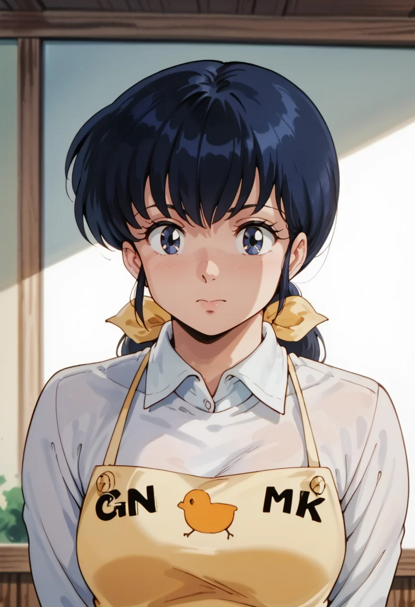 score_9,score_8_up,score_7_up,score_6_up,score_5_up, 1980s, retro artstyle,
BREAK,
1female, otonashi_kyouko, face focus, hair down, upper body,
shirt, apron,
<lora:Kyoko_Otonashi:0.85>