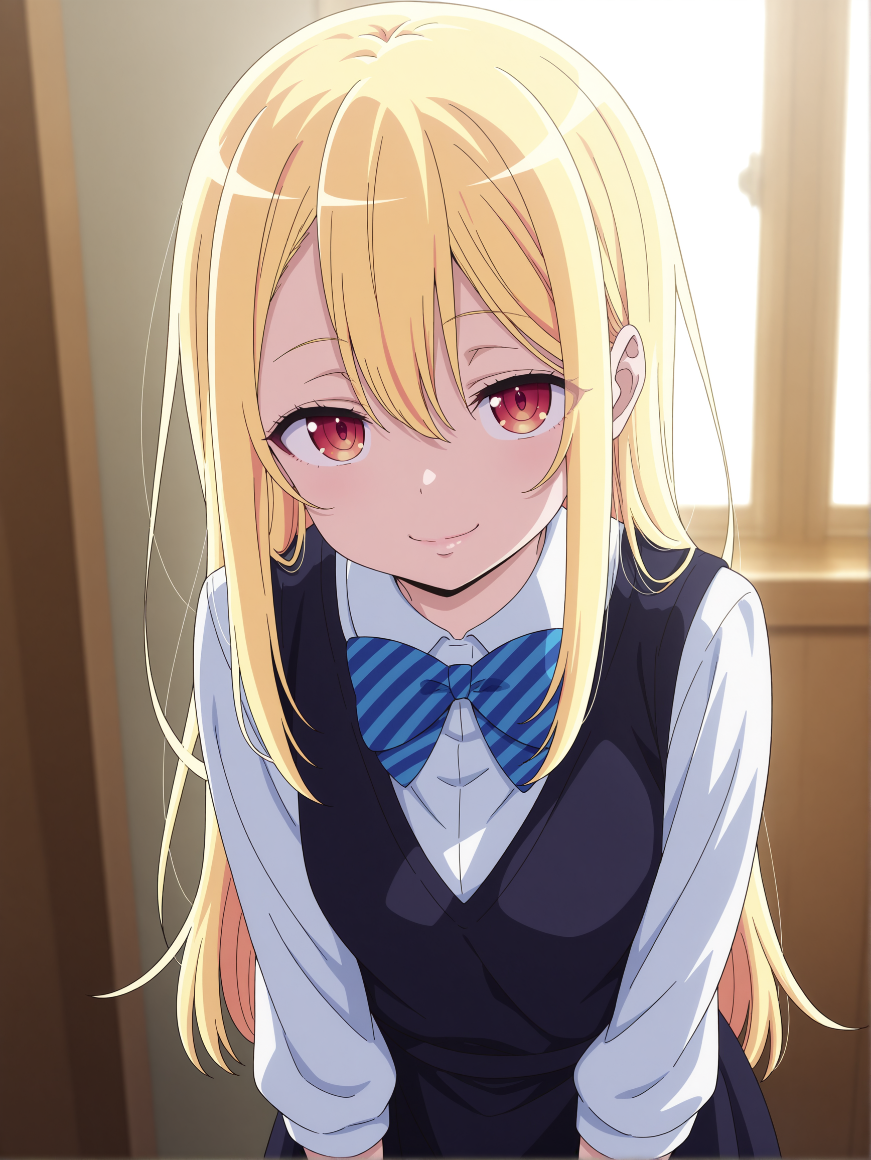 best quality,amazing quality,<lora:Lily Amane:1>,lily amane,seductive smile,
