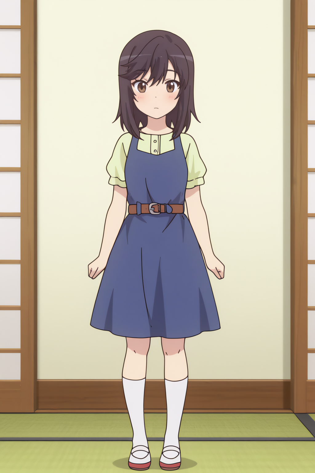 newest, full body, Hotaru Ichijou <lora:Non_Non_Biyori_-_Hotaru_Ichijou_-_illustrious:0.8>