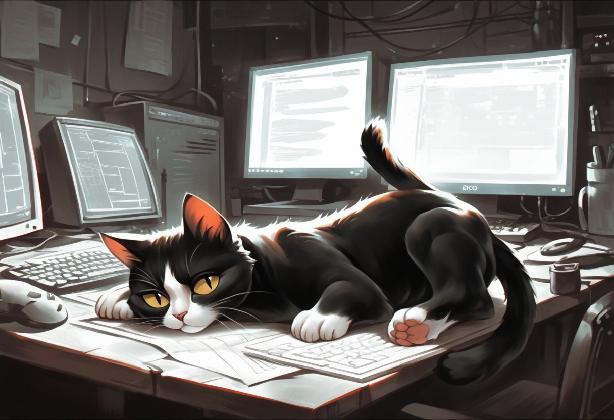 score_9, score_8_up, score_7_up, 
BREAK
PC with BSOD, PC, blue screan of death, (BSOD:1.1), (error screen:1.1),
(cat lying on the keyboard:1.1), 
indoors, cozy room, 
retro,