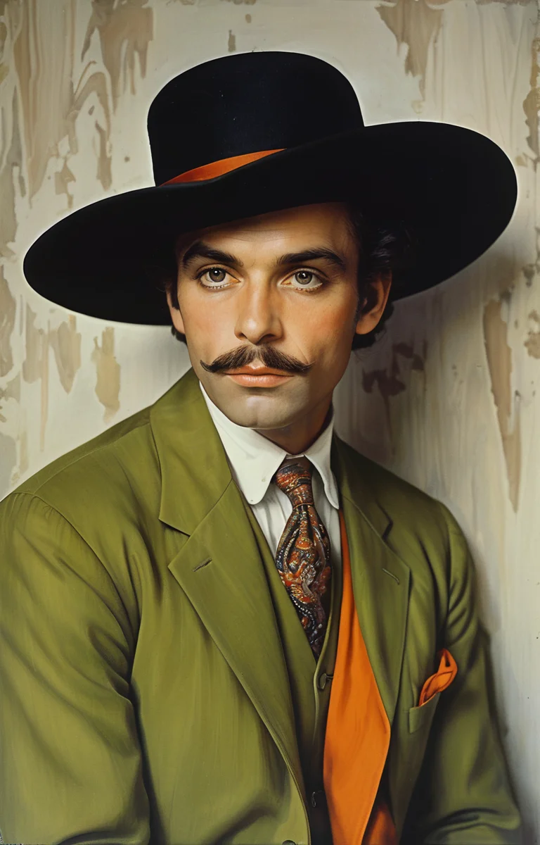 masterpiece,best quality,<lora:tbh370-sdxl:0.6>,illustration,style of Milton H. Greene portrait of noble man