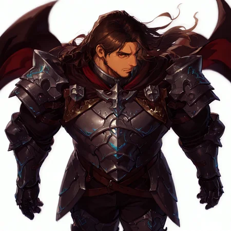 <lora:Caesar__Alchemist_Code:1> tagatamecaesar, caesar_brunette, caesar_red eyes, 1boy, long hair, goatee, solo, male focus, manly, bara, muscular male, armor, pauldrons, breastplate, cape, black shirt, gauntlets, belt, pants, armored boots,
<lora:pose_perspective:1>  perspective, blurry background, blurry foreground, {fisheye|profile, semi-profile|from above|from below}, ((cowboy shot)), 
(very short hair), male focus, muscular male, bara, mature, (glossy skin, bara, mature, facial hair,), facial hair, bara, mature,  aixiwuganda_(20222192), very awa, masterpiece, best quality, absurdres, newest, perfect quality, detailed background, intricate details,<lora:slider_Body Type_alpha1.0_rank4_noxattn_last:1><lora:Anime Summer Days 2 Style SDXL_LoRA_Pony Diffusion V6 XL:.6> <lora:slider_cfg_scale_boost:.7><lora:Artist6p:.55>, Artist6p, Artist04p,<lora:slider_il_brightness_slider_d1:-.5><lora:slider_il_contrast_slider_d1:-.5>,<lora:slider_contract_controller_illus01_v1:.3>,<lora:slider_DarkSlider1.2_alpha1.0_rank16_full_300steps:-.3><lora:Heavenly_Beauty_r1:1>, (heavenlybeauty,)<lora:slider_style_strength_controller_illus01_v1:.25>