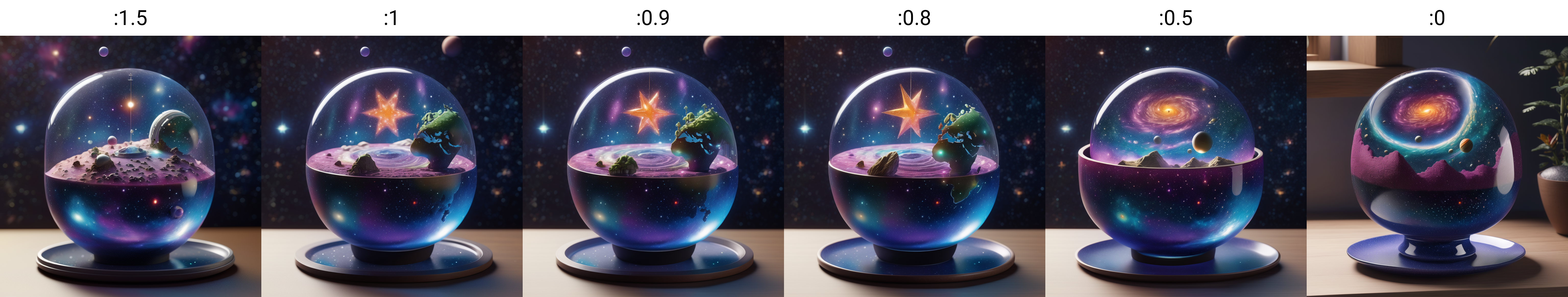 isometric style, miniature, space, pointillism, stars, galaxy, fantasy, psychedelic realism, unreal engine v5, octane render, photo realistic, on a bowl, <lora:isometric-v1:1.5>