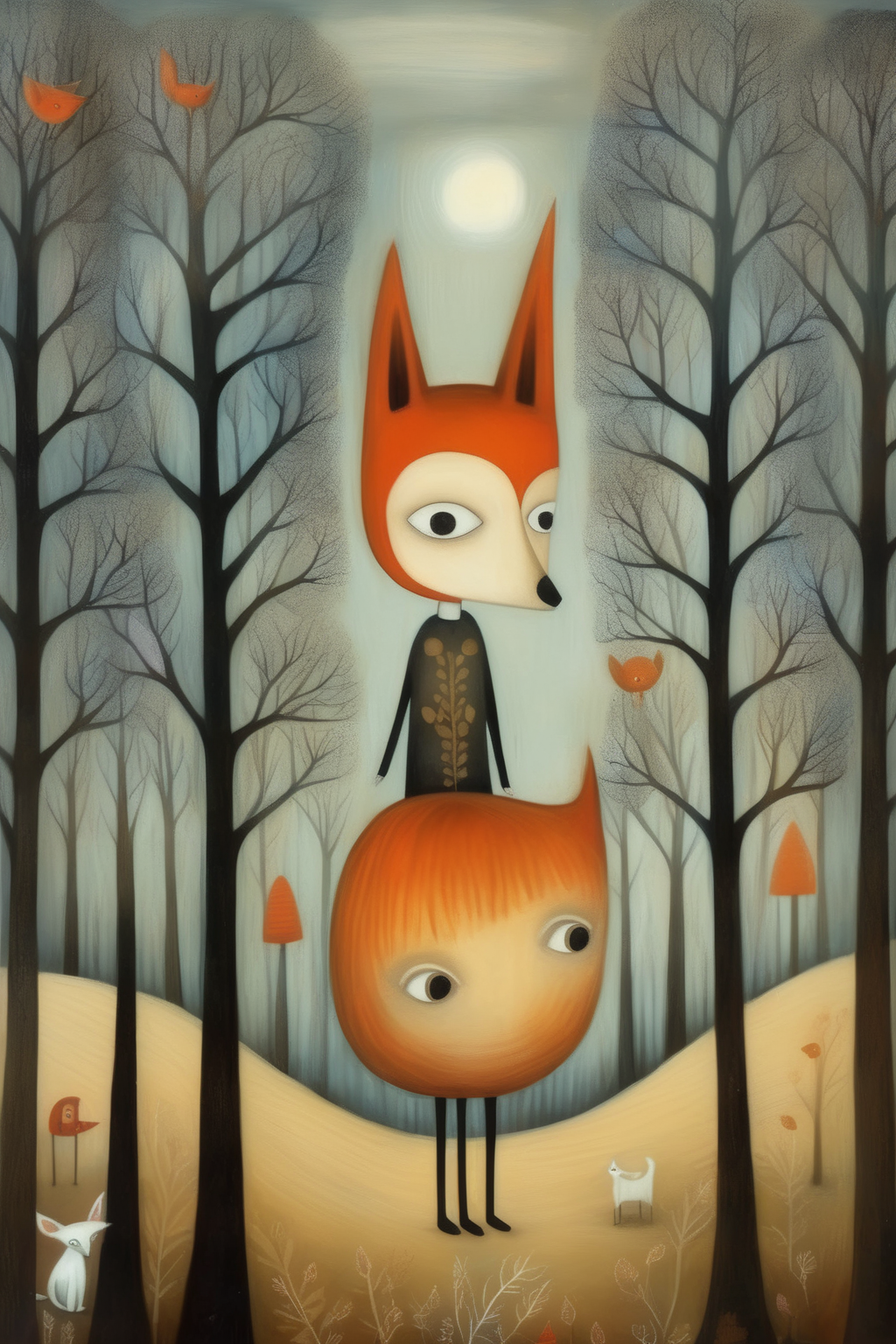 <lora:Tracie Grimwood Style:1>Tracie Grimwood Style - forrest in the style of Amanda Clark Illustrator