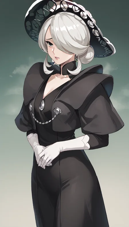 <lora:Cogita:1>,white hair,cogita,