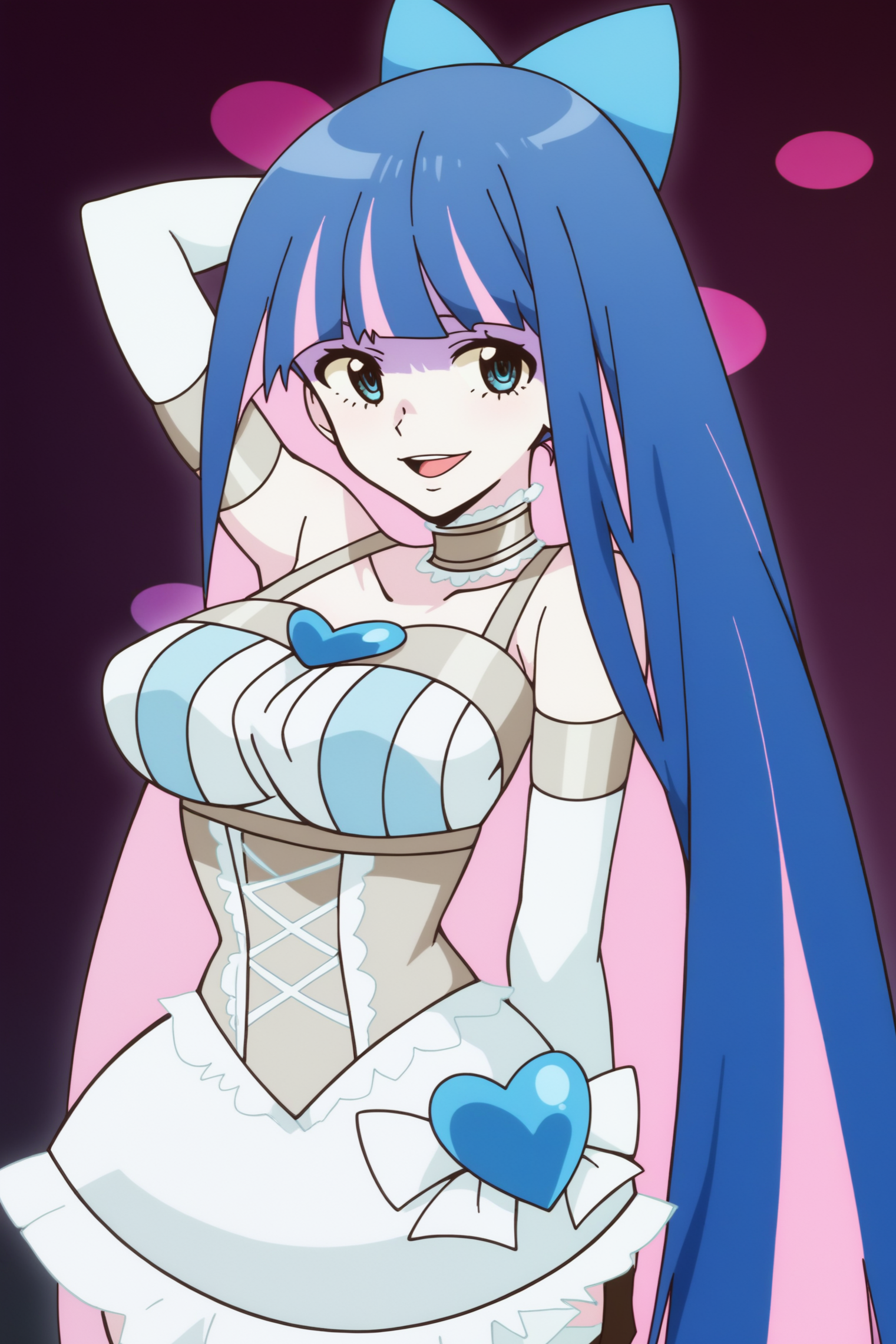 solo, Stocking <lora:PantyStocking-Stocking-PDXLvCute:0.8>