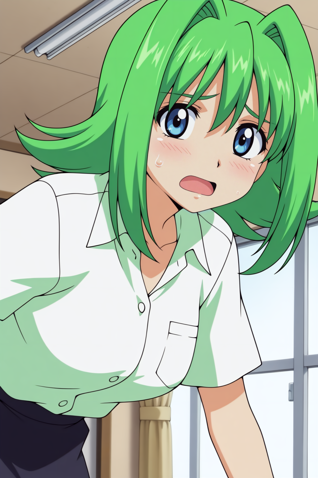 Teacher, newest, anime coloring <lora:Eiken-Teacher-illustrious:0.8>