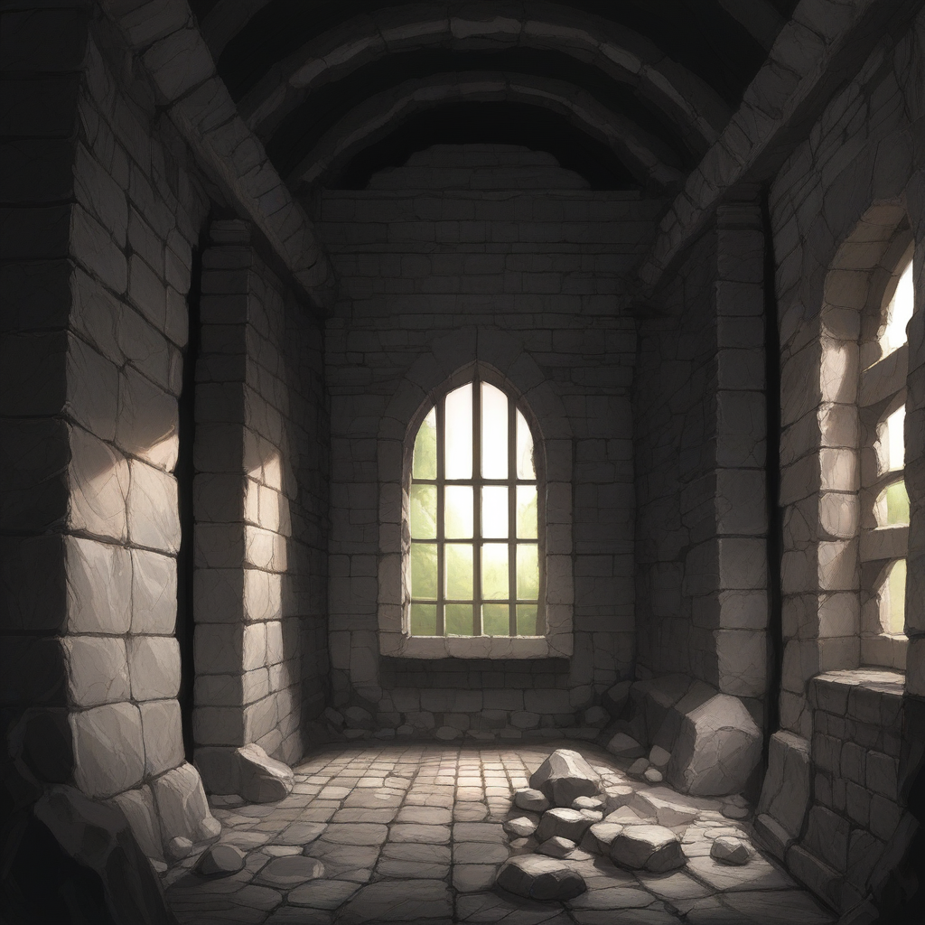 score_9, score_8_up, score_7_up, score_6_up, score_5_up, score_4_up, zPDXL2,source_anime,rating_questionable, <lora:Dark_Castle:0.8> d4rkc4stle, indoors, window, stone
