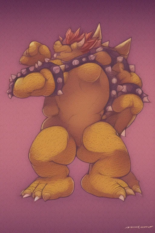 modelshoot style, (extremely detailed 8k wallpaper), Intricate, High Detail, dramatic, Bowser, <lora:Bowser-nsfw:1> <lora:LCMSD1.5:1>