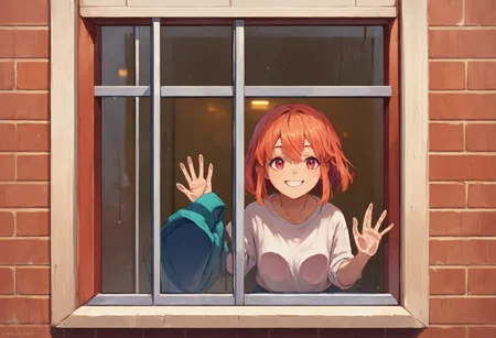score_9_up score_8_up score_7_up, source_anime, 1girl, smile, from outside window, against glass
<lora:from_outside_window_24re_pony_2_d4:1>