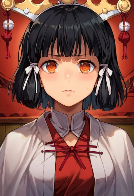 score_9, score_8_up, score_7_up, source_anime,
kuroinukaguya, <lora:kuroinu-kaguya-ova-ponyxl-lora-nochekaiser:1>,
kaguya, black hair, orange eyes, hime cut, short hair,
hair ribbon, (best quality) , (highly detailed) ,masterpiece ,absurdres ,detailed face ,beautiful face ,(detailed eyes, deep eyes, anime eyes),
standing,cowboy shot,facing viewer,looking at viewer,
classroom,indoors,
1girl,
<lora:midori-000009:0.9>,midori,kunoichi,white japanese clothes,sleeveless,gloves,ribbon,miniskirt,, score_9,score_8_up,score_7_up,source_anime,best quality,masterpiece,uncensored,(clear eyes:1.2),detailed background,<lora:add-detail-xl:0.7>, zPDXL,