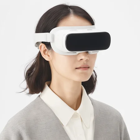 vr goggles made of glass, woman wearing
<lora:muji_v1.1_XL:0.8>, By MUJI