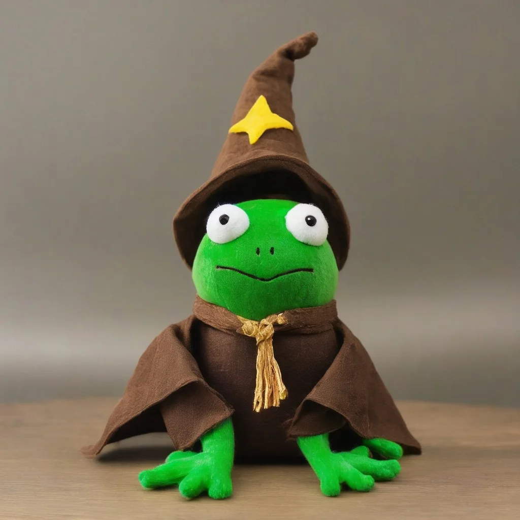 frog with a wizard hat made of chocolate
letitflrsh, ral-plsy