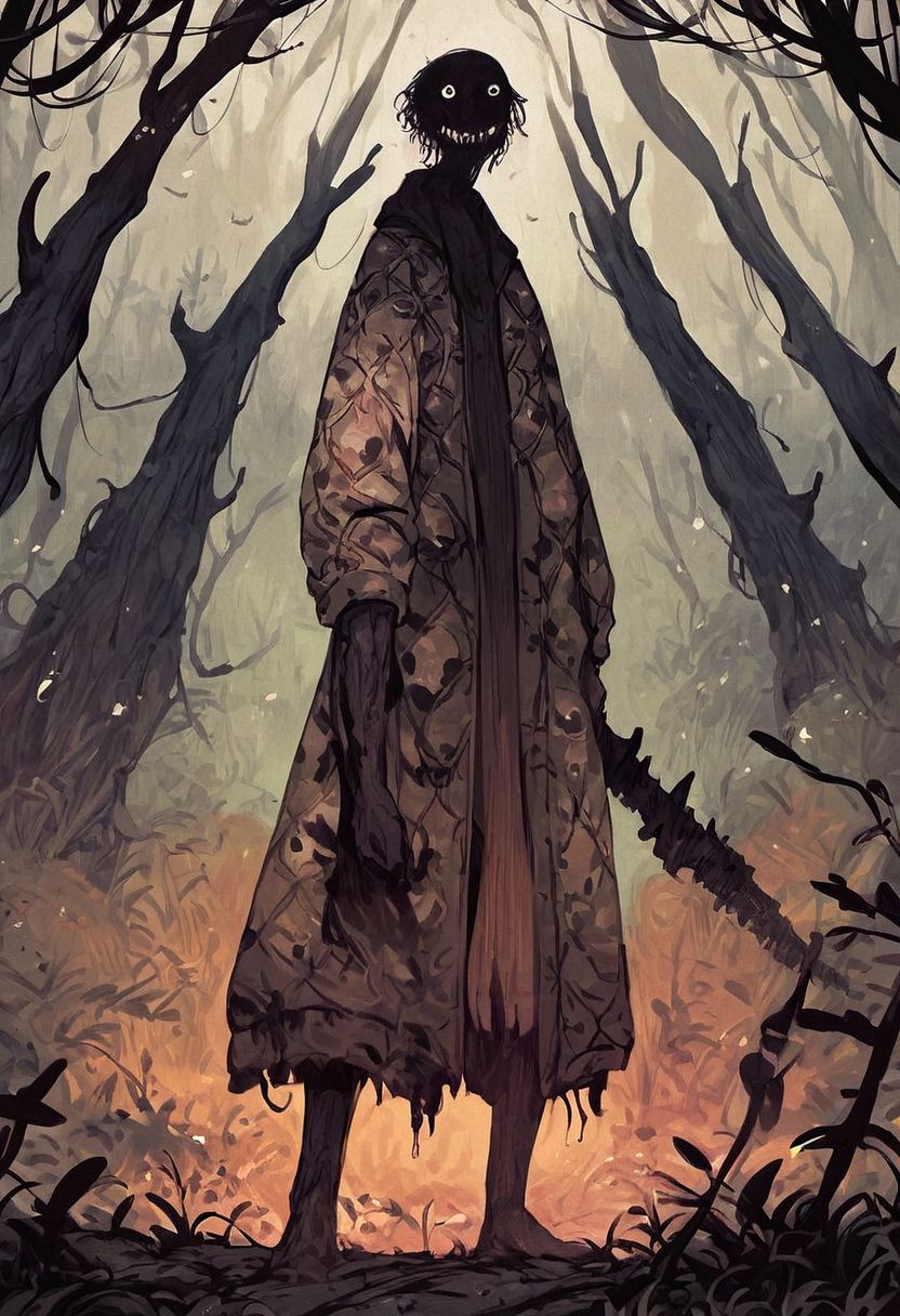 sscore_9, score_8_up, score_7_up, score_6_up, score_5_up, score_4_up, <lora:f3nn3rXLP:0.5>,warrior in armor, standing in a battle field, horror