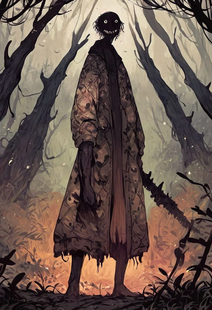 sscore_9, score_8_up, score_7_up, score_6_up, score_5_up, score_4_up, <lora:f3nn3rXLP:0.5>,warrior in armor, standing in a battle field, horror