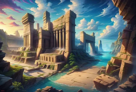 Create an image of an underwater landscape of the mysterious ocean floor that hides ancient secrets. The scene depicts sunken ruins, long-lost civilization like new york buildings, alien structures and ships. Curious marine creatures, including ghostly jellyfish and curious octopuses, explore the crevices and hidden chambers of the ruins. Soft light from above illuminates the rests, suggesting stories untold and mysteries hidden in the depths of the ocean. Photorealistic, Cinematic, Bokeh. <lora:add-detail-xl:1> <lora:MJ52:0.3>, zPDXL