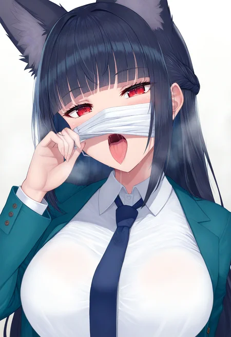 Mask Pull Up LoRA [Noob | IL]