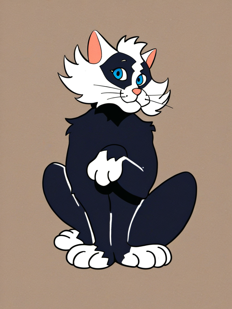 score_9, score_8_up, score_7_up, cat, smile, looking at viewer, full body, 
 <lora:ASebastian_character:1>, SebastianXLP, no humans, white fur, black fur, blue eyes, whiskers, animal