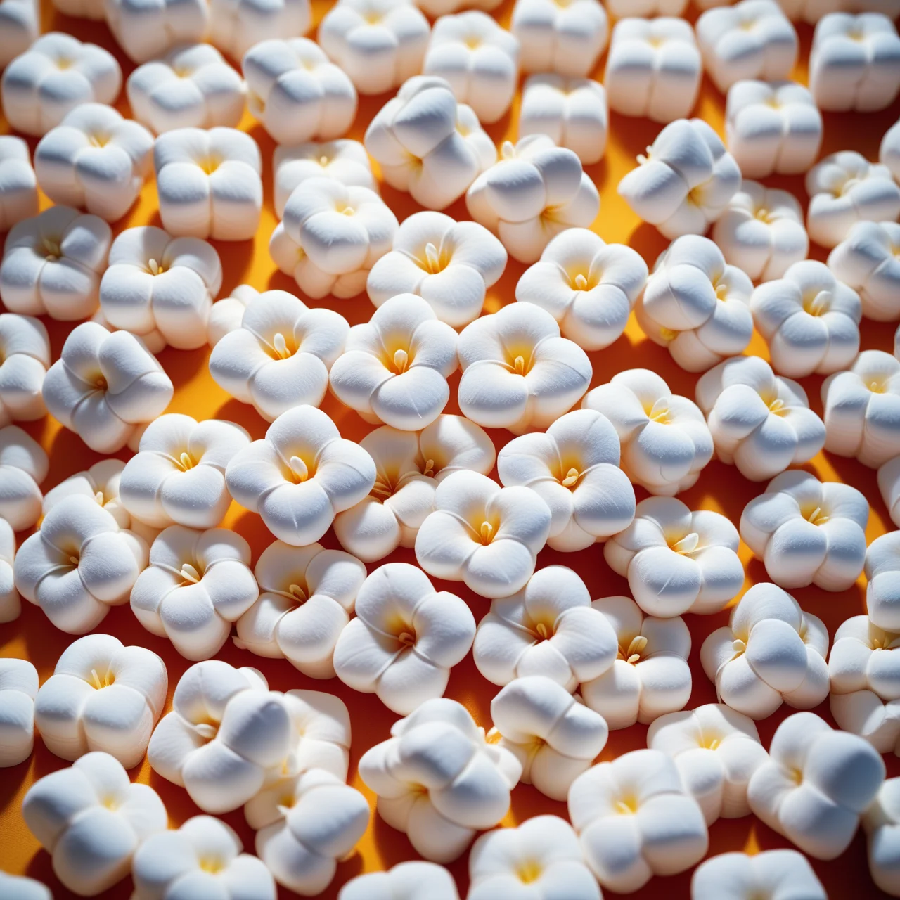 Jed-mrshmlw, <lora:MarshmallowStyle-000007:0.7>, masterpiece, medium shot of a Basque Jasmine, shallow depth of field, Neoclassicism, fabulous colors, magic atmosphere, professional fine composition, colorful, sunny, perfect background, beautiful detailed supreme quality color intricate, modified, atmosphere, stunning detail