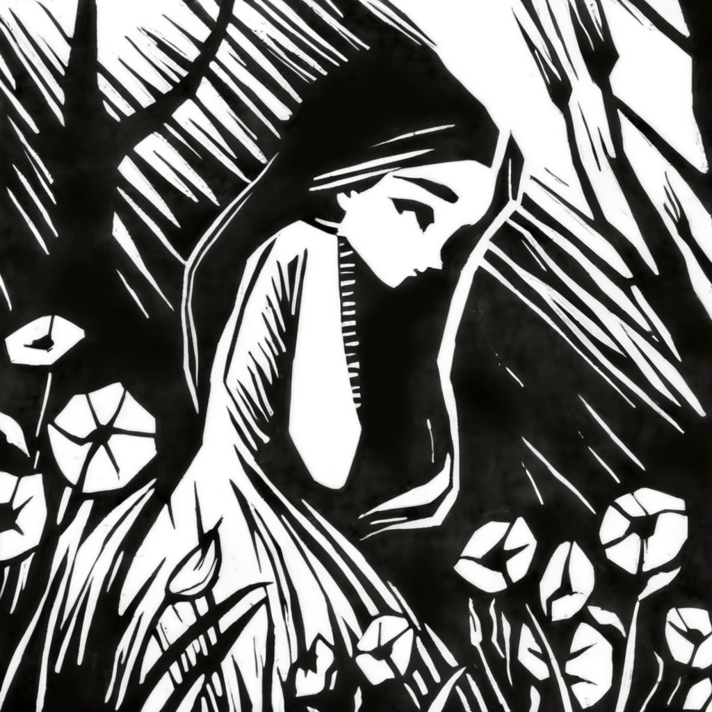 drawix7 girl  in garden<lora:drawix7:1>