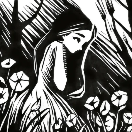drawix7 girl in garden<lora:drawix7:1>