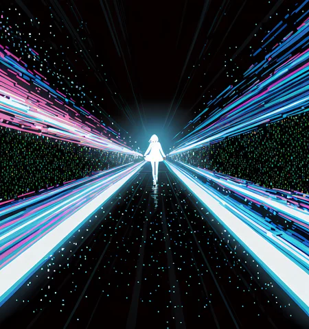 super heavy glitch deinterlaced video effect, VHS aesthetic, ghost images, tertiary high contrast color scheme, balanced composition with random spectrum pixelated splashes, hyper-detailed, cinematic lighting, 8K, ultra textural, master piece