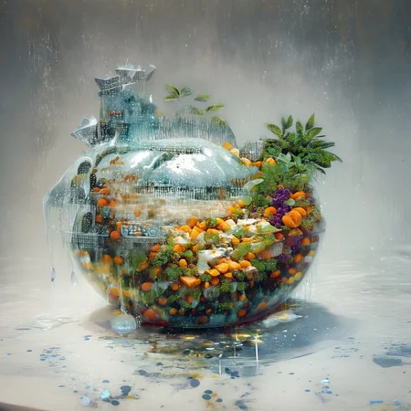 foodphoto, a bowl of fruit made out of slime, fruit in a bowl, fruit made of slime, fruit still life, bowl made of slime, table made of slime,
natural light, no bright spots,
((translucent slime)), ((transparent slime)), made of water, (bioluminescent slime), sl1m3, slime, slime-morph, ais-blmn, saturated colors, no creatures, no humans, no monsters, no pokemon, scenery only, scenery, ral-lava, watce, food_focus, ral-fruitsalad