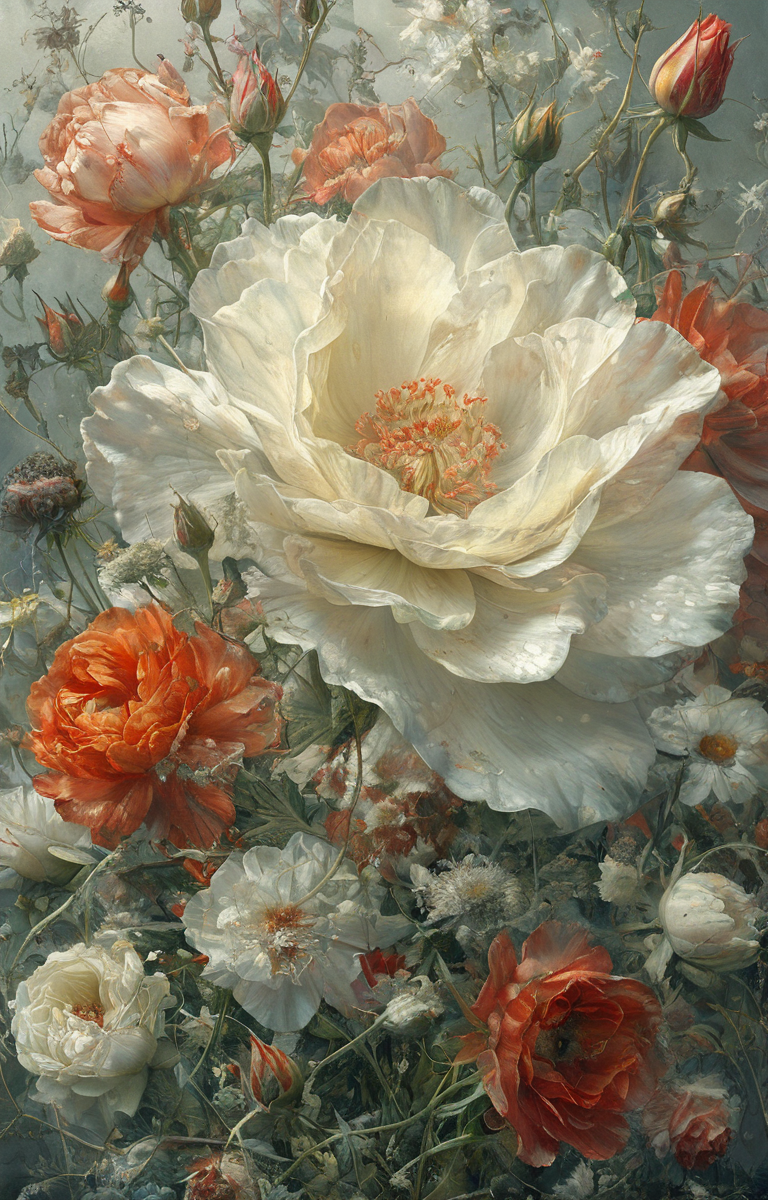 masterpiece,best quality,<lora:tbh51-sdxl:0.75>,illustration,Pale flowers,