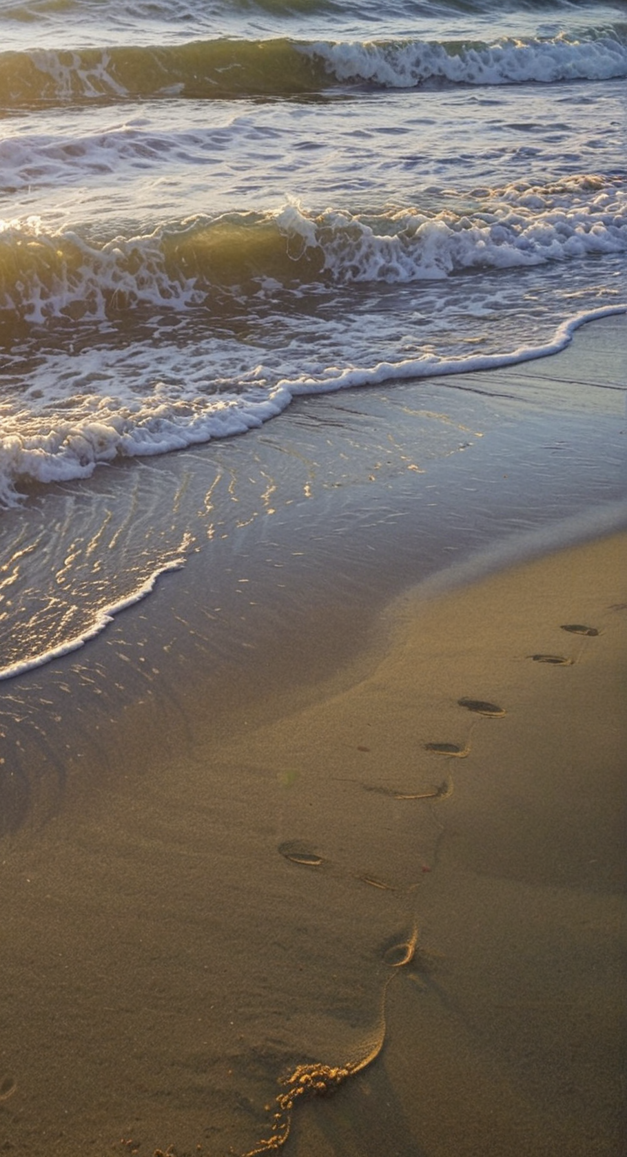 scenic lonesome beach scene, focus on ripples sand, Rim light, a glow around the edges of the subject, separating them from the background, creating a halo effect, grainy sand, detailed sand grains, bokeh, ripples, low ocean waves, 
((edge detection:1.05) (blur:1.0)), 
p7 <lora:sdxl\add-detail-xl.safetensors:0.86:0.10  <lora:sdxl\incase_style_v3-1_ponyxl_ilff.safetensors:0.95:0.15>, 
p7,s1