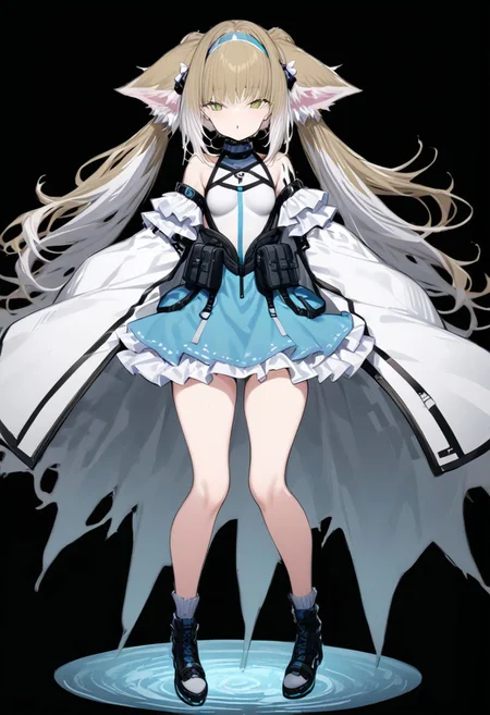 masterpiece, best quality, ultra-detailed, beautiful, nai3, 1girl, solo, full_body, tachi-e,
suzuran_\(arknights\),