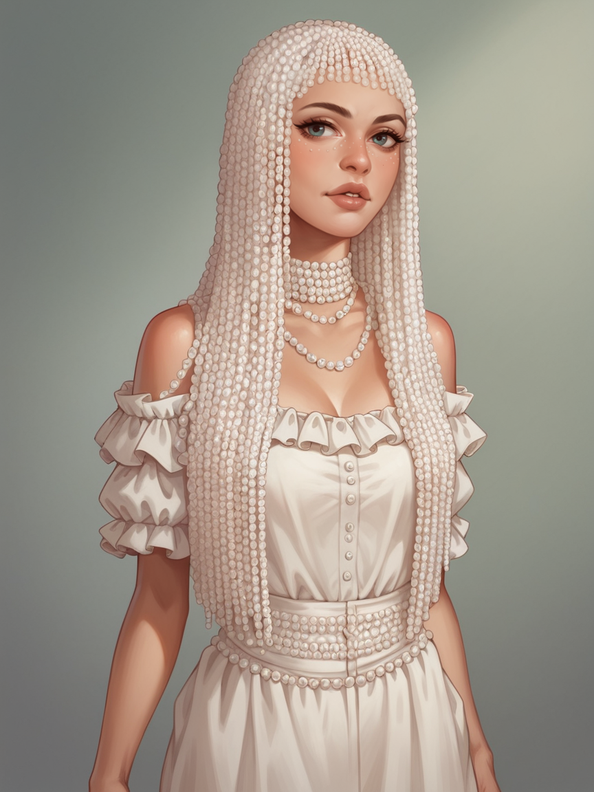 score_9, score_8_up, score_7_up, score_6_up,  <lora:p34rlh41rXLP:0.5> p34rlh41r, pearl hair, 1girl, cowboy shot
