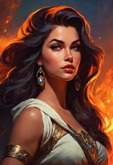 digital art, 8K, HDR, RGB, Ultra-HD, close-up,
half body, side view: 3/4, illustration, oil paint style, vibrant color palette, cinematic scene, perfect composition, dramatic, graceful, ornate, Very beautiful portrait, teenage girl, bombshell, (((fierce facial expression, dynamic pose) )) author: Frank Frazetta, hooded, torchlit dungeon, robber clothing, skin, visible poisoned daggers, black/crimson red, thick fog, hooded, drow,
by Cyril Rolando and James Jean and Greg Rutkowski, faces by Ilya Kuvshinov and Lois van Baarle