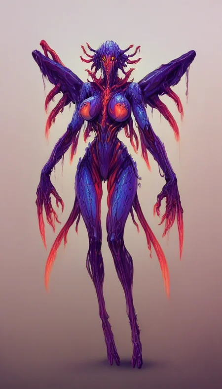 (score_9,score_8_up,score_7_up),front view,1 girl,monster girl,(complex mechanical structure:1.2),machine,monster,r41nb0w,(rainbow:1.3),colored scales with mechanically mixed skin,tail,tentacles flying,huge tentacles,limbs full of bone spurs,beautiful face,pupil of death,tongue_out,long_tongue,(eldritch abomination:0.4),tentacles,the mechanical body,back tentacle wings,insect arm,the mouth of terror,TR mecha style,science fiction,niggurath,necromorph,(beautiful eldritch girl),narrow waist,abs,large breasts,nipple piercing,(jewelry),shiny body,oiled body,tail,niggurath,tentacles,<lora:好åç±³-Mecha:0.8>,<lora:Artist_-JM:0.6>,<lora:necromorphs:0.2>,<lora:PAseer's Cthulhu Mythos SDXL Dark Young of Shub Niggurath :0.2>,<lora:SDXL_macro_Sa_May:0.2>,<lora:Kenva:0.1>,macro,retro artstyle,<lora:r41nb0wXLP:0.8>,