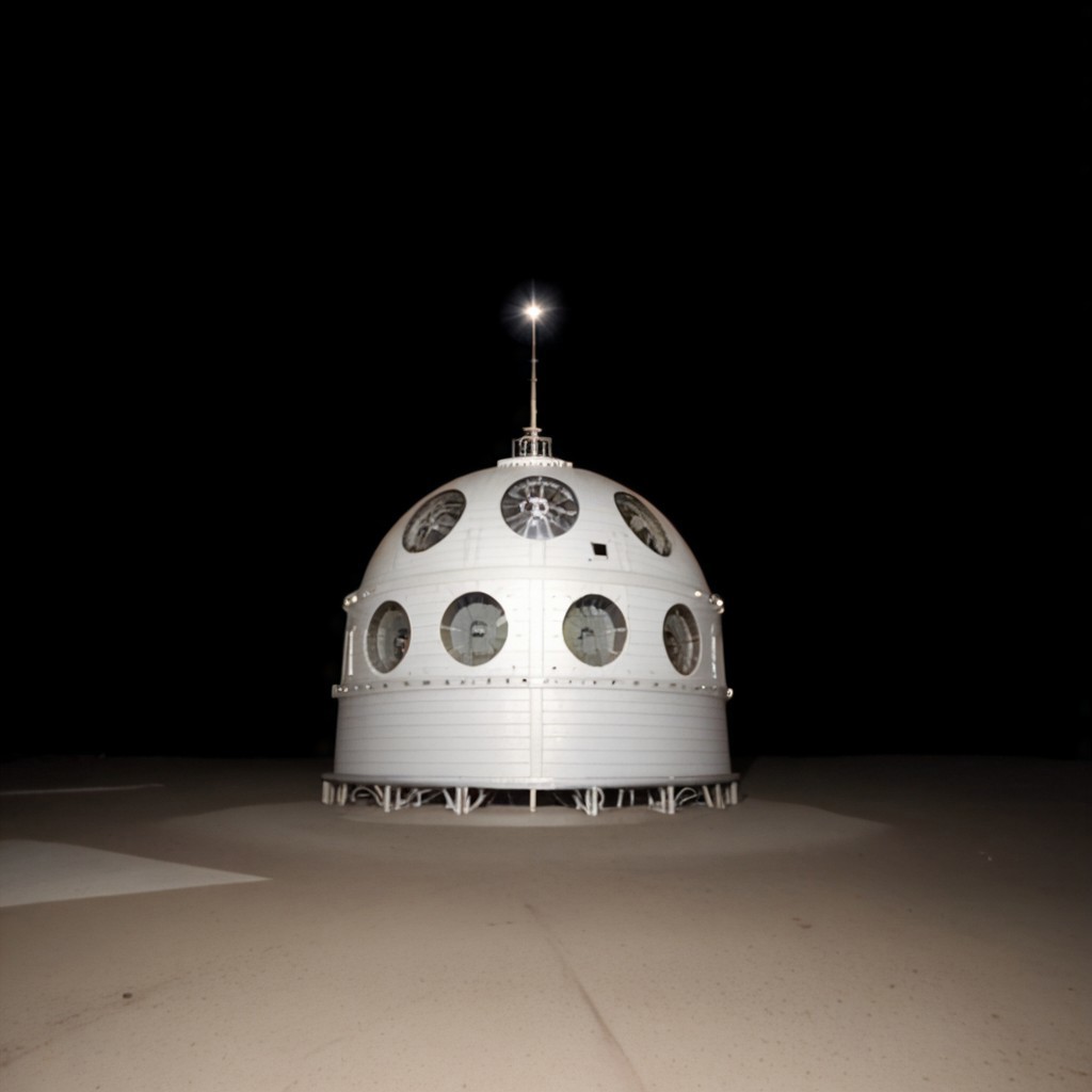 apollo capsule found in an abandoned museum, nighttime, dslr photo with flash on, smithsonian, flash on, dark background, screenshot from an urban exploration video, smithsonian air and space museum (((Abandonned, spaceflight, aerospace)))