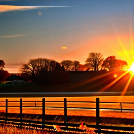 <lyco:November:1.0> Autumn, sunset, November