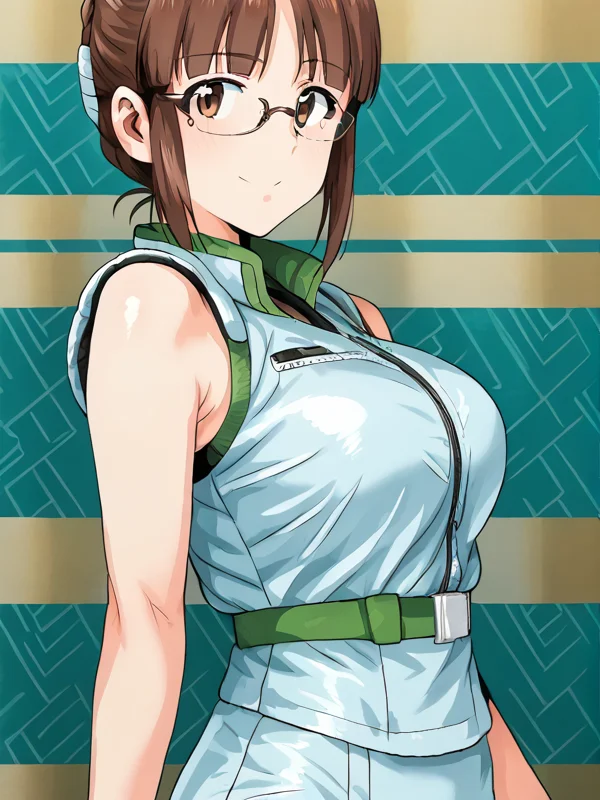 detailed background, shiny skin, posing, rating safe,
<lora:tsurui.pony:1>,
tsurui, ritsuko,
large breasts,