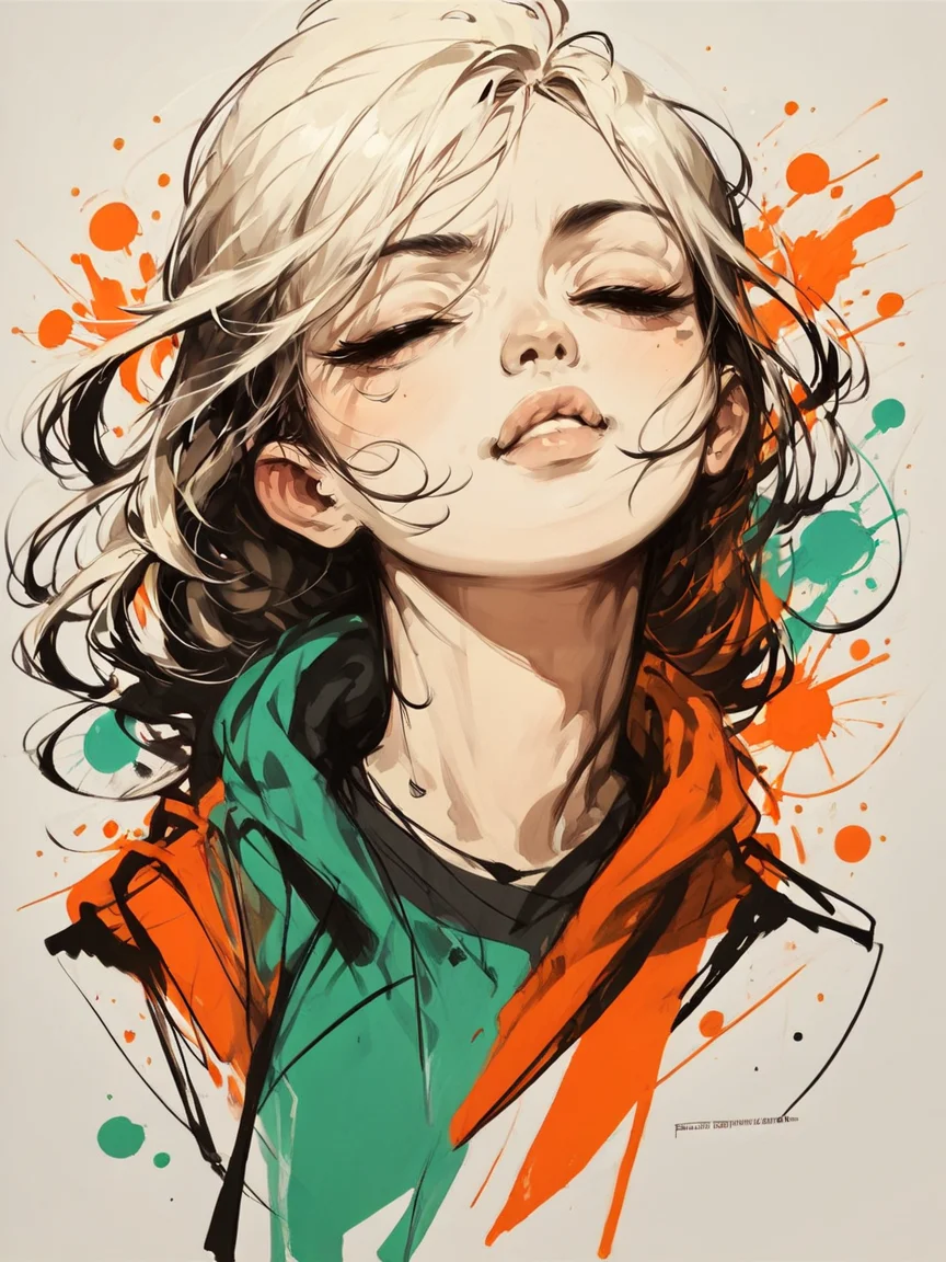 <lora:c0l0urspl4shXLP2:0.8> c0l0urspl4sh, 1girl, long hair, colour splash, green, score_9. score_8_up, score_7_up, score_6_up, score_5_up, score_4_up,
