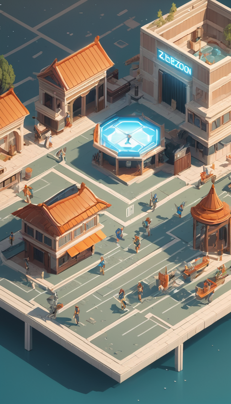 isometric style Cinematic scene, hero view, d2a amazon <lora:diablo_2_amazon_xl_v1:1>, action pose, detailed background, masterpiece, best quality, high quality, highres, absurdres . vibrant, beautiful, crisp, detailed, ultra detailed, intricate