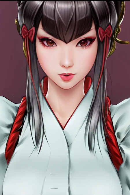 msmkazumi, upper body portrait, akanbe, tongue out, finger to eye, 1girl, mad, incredibly absurdres, finely detailed, amazing, best quality, smooth, 4k wallapaper