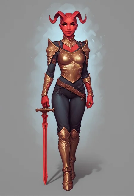 a nightmare, an evil creature, (horns, bones), detailed, high resolution, eerie, atmospheric, foreboding, linquivera, (black and red ink:1.6), dripping ink, symmetrical, black background,
((full-clothed armor)), ((long big sword in hands, long sword in hands)),
BREAK
strange world background score_9, score_8_up, score_7_up, score_6_up, source_cartoon, rating_explicit, Expressiveh, (((((full body))))), dynamic pose